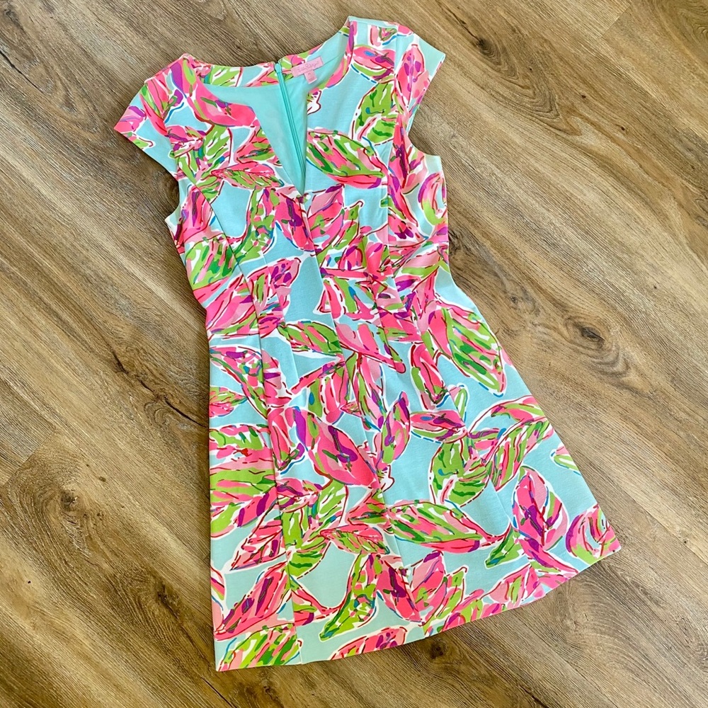 Lilly Pulitzer Briella Cap Sleeve Fit &Flare Dress